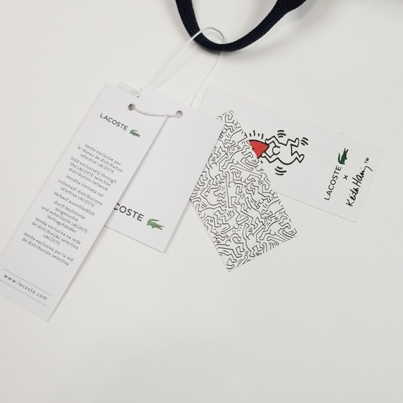 lacoste keith haring backpack